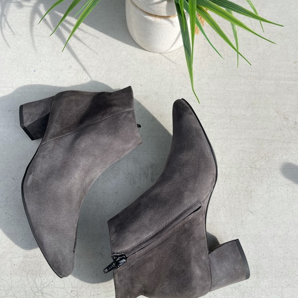 PAUL GREEN🍂🍁Bridget Suede Iron Grey Bootie size 7.5 - Picture 6 of 12